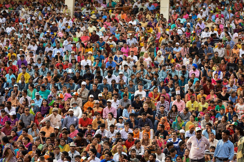 ¿Cómo diablos se supone que vas a contar 1.400 millones de personas?

 – La nación